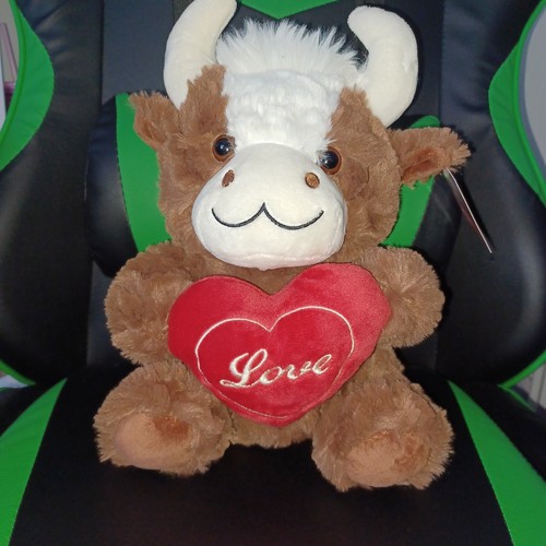 Highland cow teddy soft - cow, toy