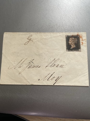 Superb 1841 irish entire penny - 1841,