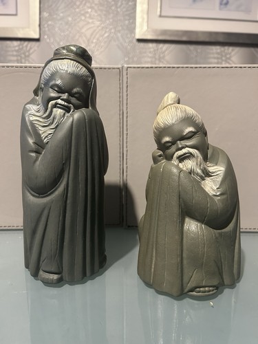 Pair lladro gres matte - pair, of