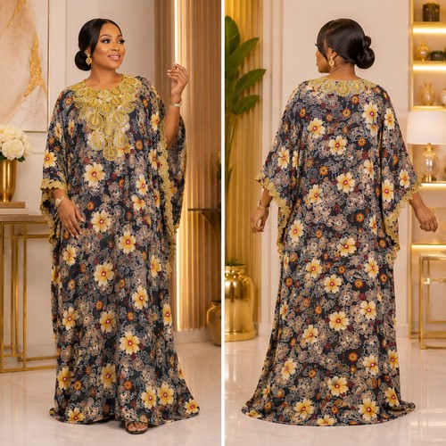 Luxury women african kaftan - african,