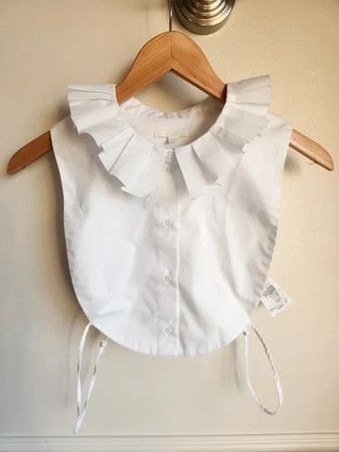 Cos womens collar white mock - cos,