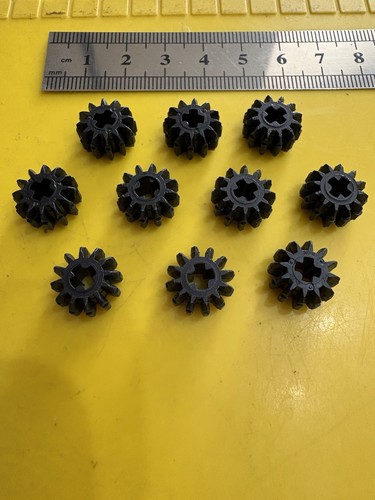 Lego technic 10x black - technic,