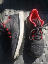 Kalenji Running Shoes Size 12cm Long 12" wide Grey Lace-up Closure Kiprun model 