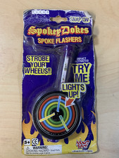 Spokey Dokes Clip-On Bike Wheel Spoke flashers multicolored