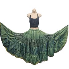 Silk Blend Sari 25 Yard Skirt