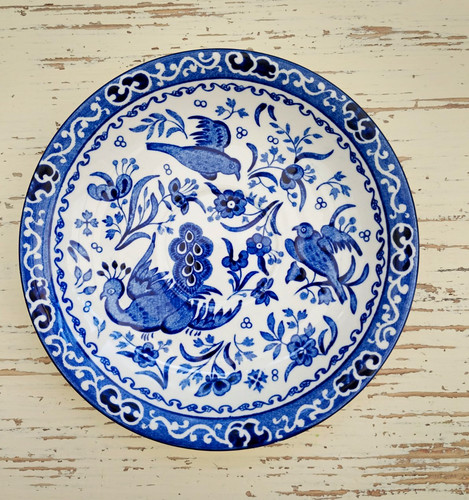 Burleigh bluebird blue - blue, white
