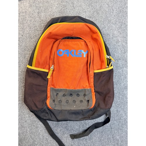 Oakley backpack orange black - backpack,