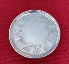 Late 19th C. Chased Silver
