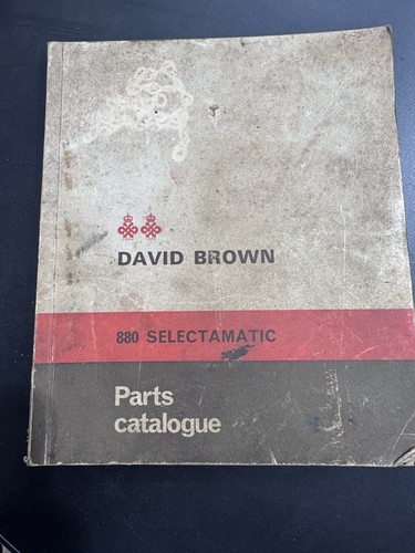 David brown parts - brown, catalog