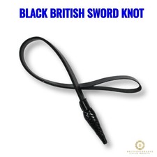 British BLACK Leather Sword
