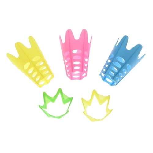 Plastic golf simulator tees - plastic,