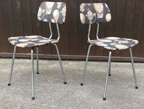 Chair chrome kitchen - chrome,
