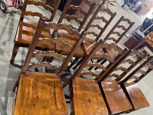 Wonderful set stained - set, pine