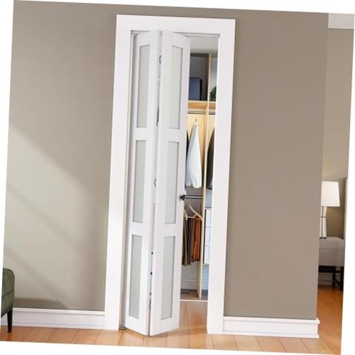 White bifold door - door,, 23-1/2"