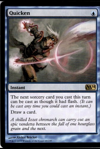 Magic the gathering quicken - gathering,