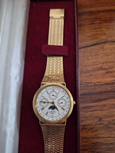 Rotary moonphase gents - moonphase,