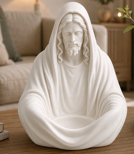Jesus christ candle holder - jesus,