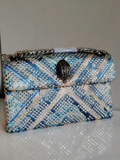 Kurt Geiger Mini Kensington Crystal Satin Shoulder Bag - Brand New