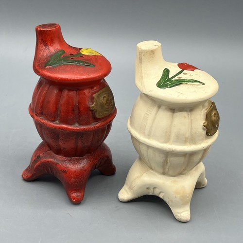 Vintage folk art salt - folk,