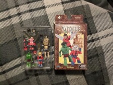 Minimates The Avengers 4 Pack Hank Pym/ Golden Armor Iron Man/ Hulk/Wasp