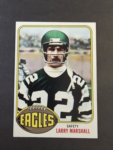 1976 topps larry marshall - topps,