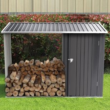 Garden Wood Shed Tool Storage