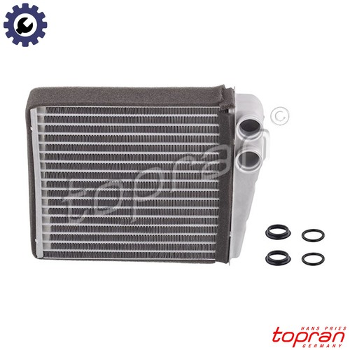 Heat exchanger interior - heat,