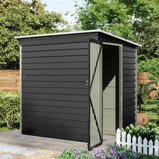 6x4.6ft Lean To Garden Shed