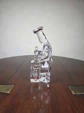 Orrefors Scandinavian Art Glass Olle Alberius Design Chef Figurine Paperweight