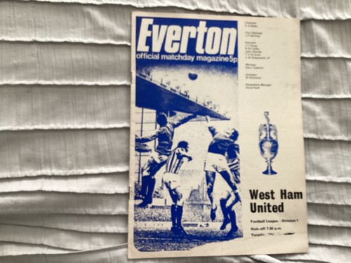 1970 everton west ham - v,