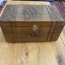 Vintage Hand Carved Oriental
