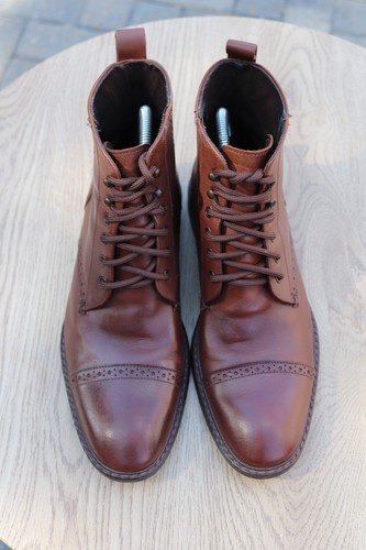 Mens leather ankle boots size - leather,