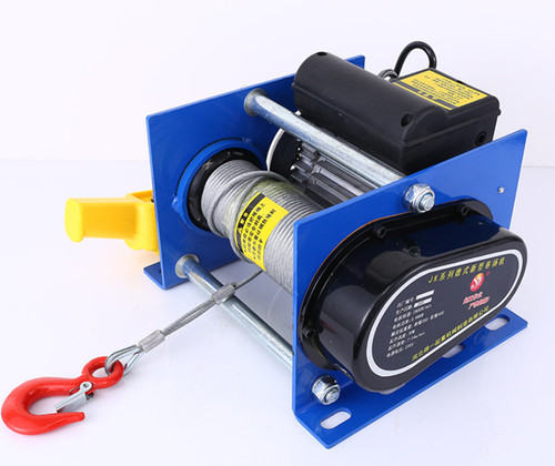 Compact electric winch mini - electric,
