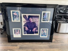 Sylvester Stallone Autographed Picture Authenticated Fantastic Cond 580 x 475 mm