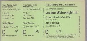 Loudon wainwright free trade - loudon,