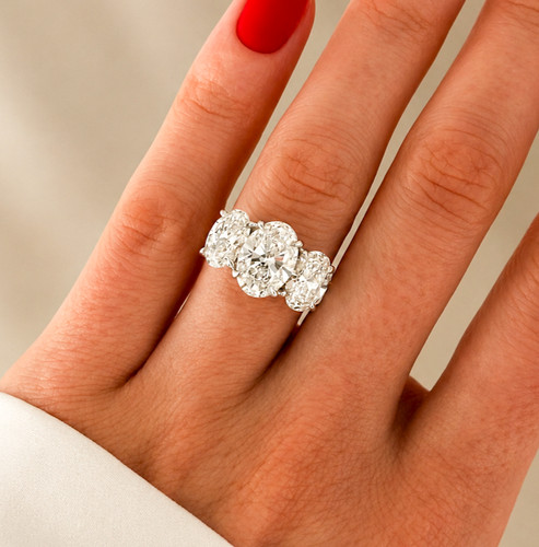 Diamond engagement ring - engagement, 6.50