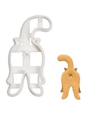 Cat butt cookie - butt, cutter