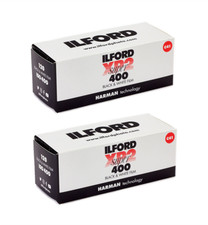 2 Rolls - Ilford XP2 Super Black and White 120 Film - C-41 - EXPIRY 07/2024