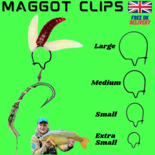 Fishing Maggot Clips - UK