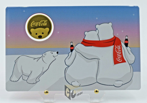 Coca cola polar bear - bear, 1/1000