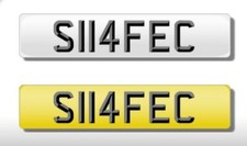 S114FEC Number Plate For Sale