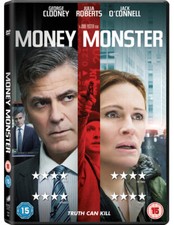 Money Monster DVD (2016) Julia Roberts, Foster (DIR) cert 15 Fast and FREE P & P