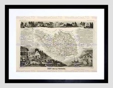 MAP OLD FRANCE LEVASSEUR
