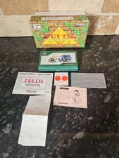 1989 Nintendo Game & Watch Zelda Multi Screen Console Box Instructions VGC ZL-65