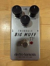 Electro-Harmonix EHX Triangle Big Muff Pi Fuzz Guitar Pedal