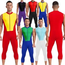 Men Gymnastics Sports Bodysuit