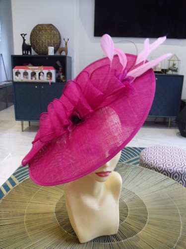Beautiful wide hot - 17", pink