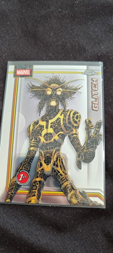 Topps chrome marvel glitch - chrome,