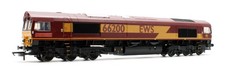 BACHMANN 'OO' GAUGE 32-730 EWS CLASS 66 200 'LOCH LOMOND' DIESEL LOCOMOTIVE