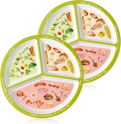 Portion control plate for - control,